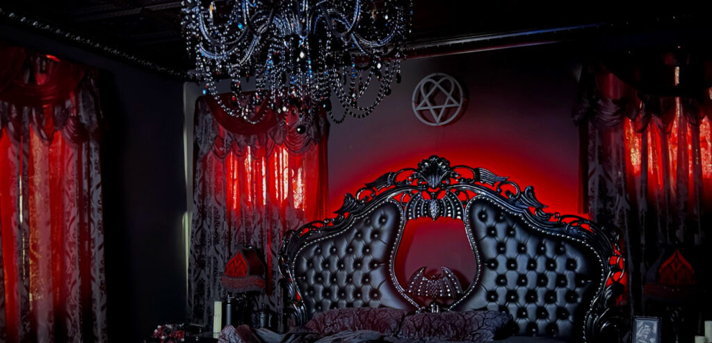 Remodeled Goth Vampire Bedroom